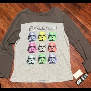 Star Wars long sleeve shirt, Xl